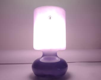 Vintage Lykta lila Pilzlampe IKEA Lykta Vintage Design seltene Farbe!! LILA