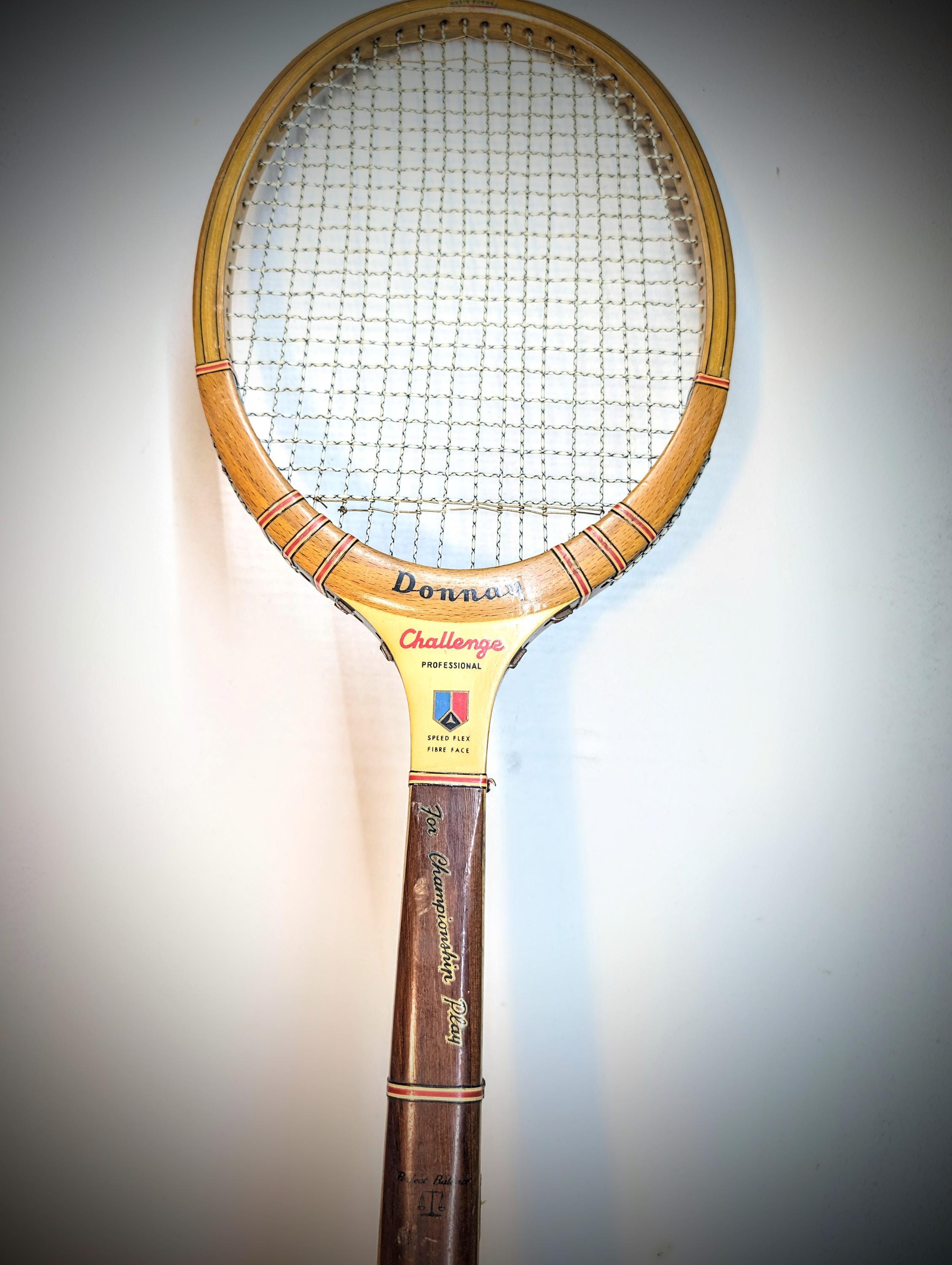 DNNAY FIBER PRO ビンテージ 木製 テニス ラケット 稀少品 DNNAY FIBER PRO ビンテージ 木製 テニス ラケット 稀少品