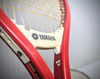 Cool RED Vintage Yamaha YFG 30 Fiberglass Tennis Racket 4 3/8
