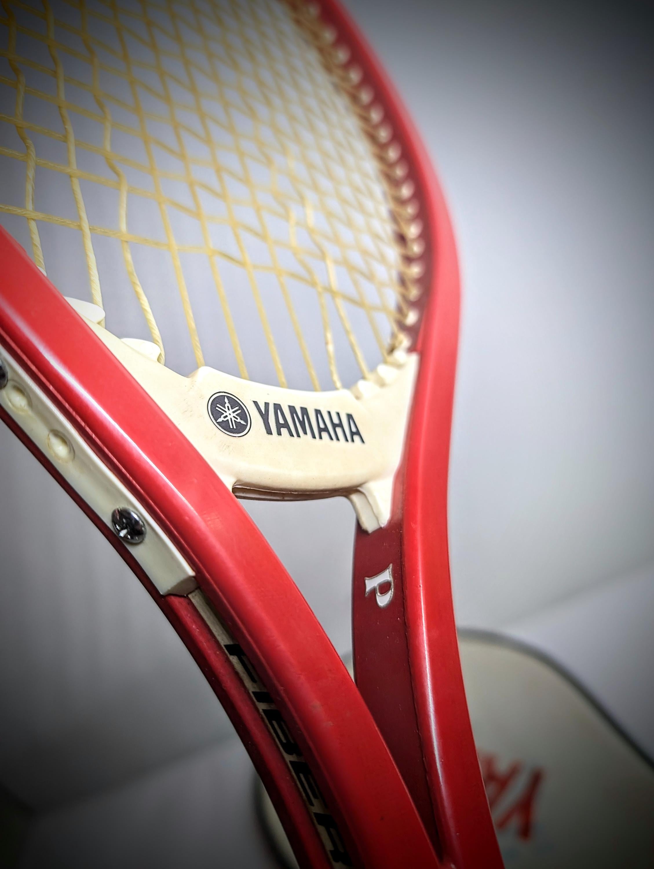 希少 YAMAHA テニスラケット FIBERGLASS YFG30 ヤマハ 赤｜Yahoo