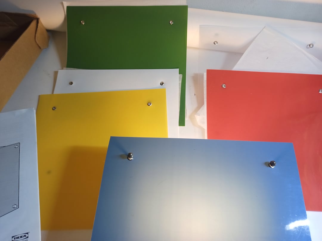 IKEA TYFT Wall Light With Interchangeable Shades/lens - Etsy