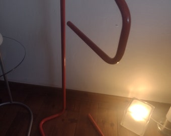 Vintage 1980's Dressboy "GRUND" Niels Gammelgaard RED. Ikea metal dressboy clothes hanger minimalistic design modern