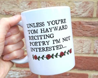 Funny Tom Hayward Mug - Poetry - Mary Bennet