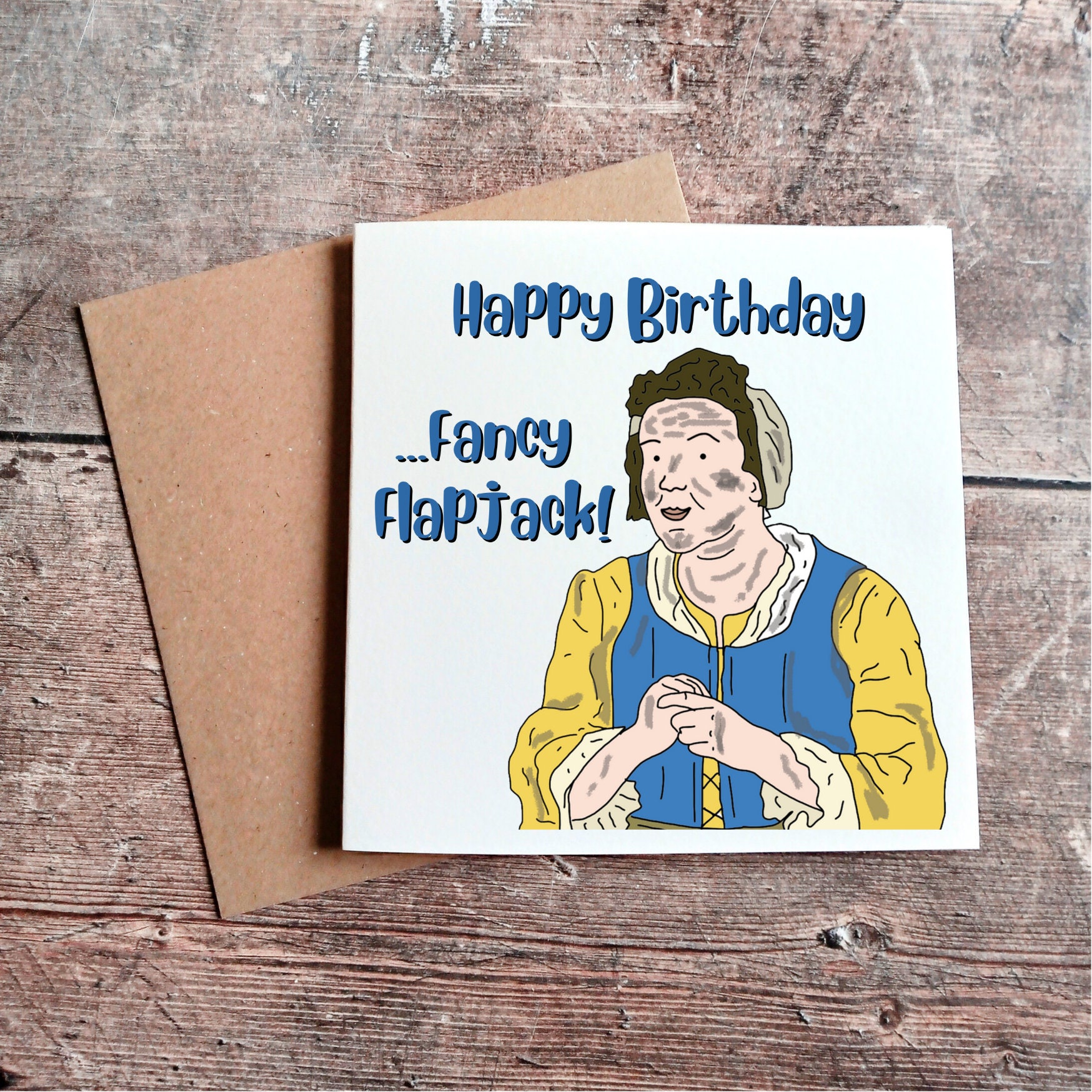 Happy Birthday Fancy Flapjack Mary BBC Ghosts Greetings Card - Etsy New  Zealand