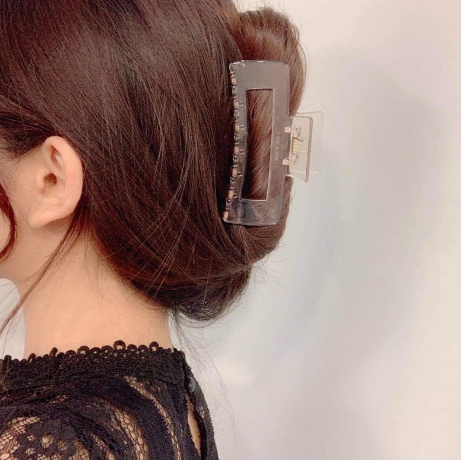 Large Korean Acrylic Claw Clip Etsy