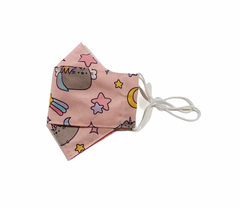 Pusheen Cat 3D Face Mask Etsy