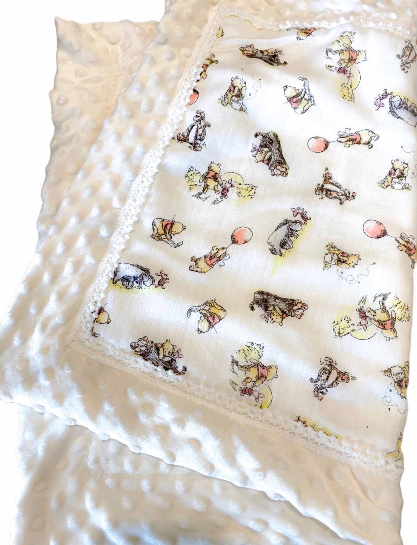 Winnie the Pooh Baby Blanket Etsy
