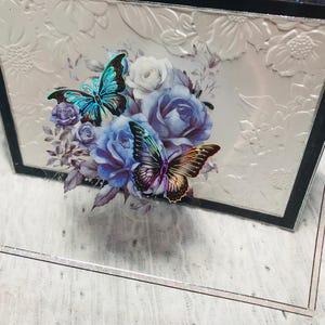 Biglietto 3D unico realizzato a mano, per compleanno in un'unica copia