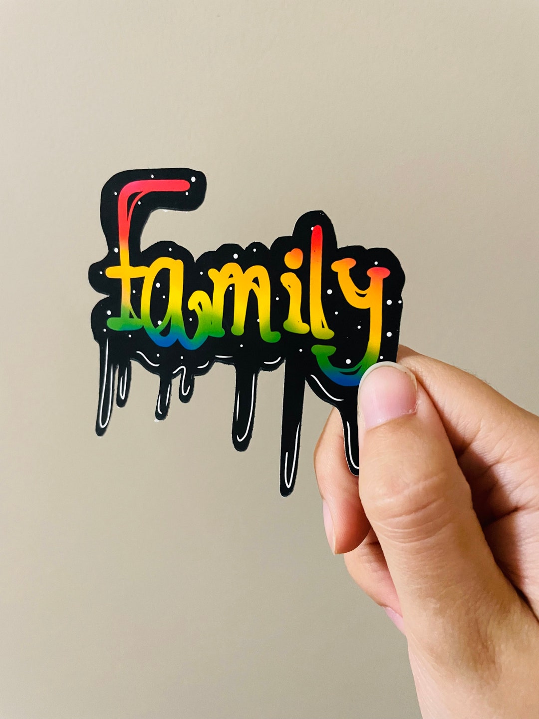 Family Sticker - Etsy