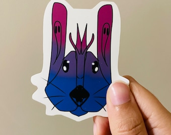 LGBTQ Rabbit Stickers