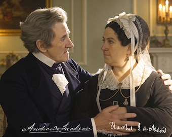 ANDREW JACKSON & RACHEL Jackson Together Art Print Hermitage Presale