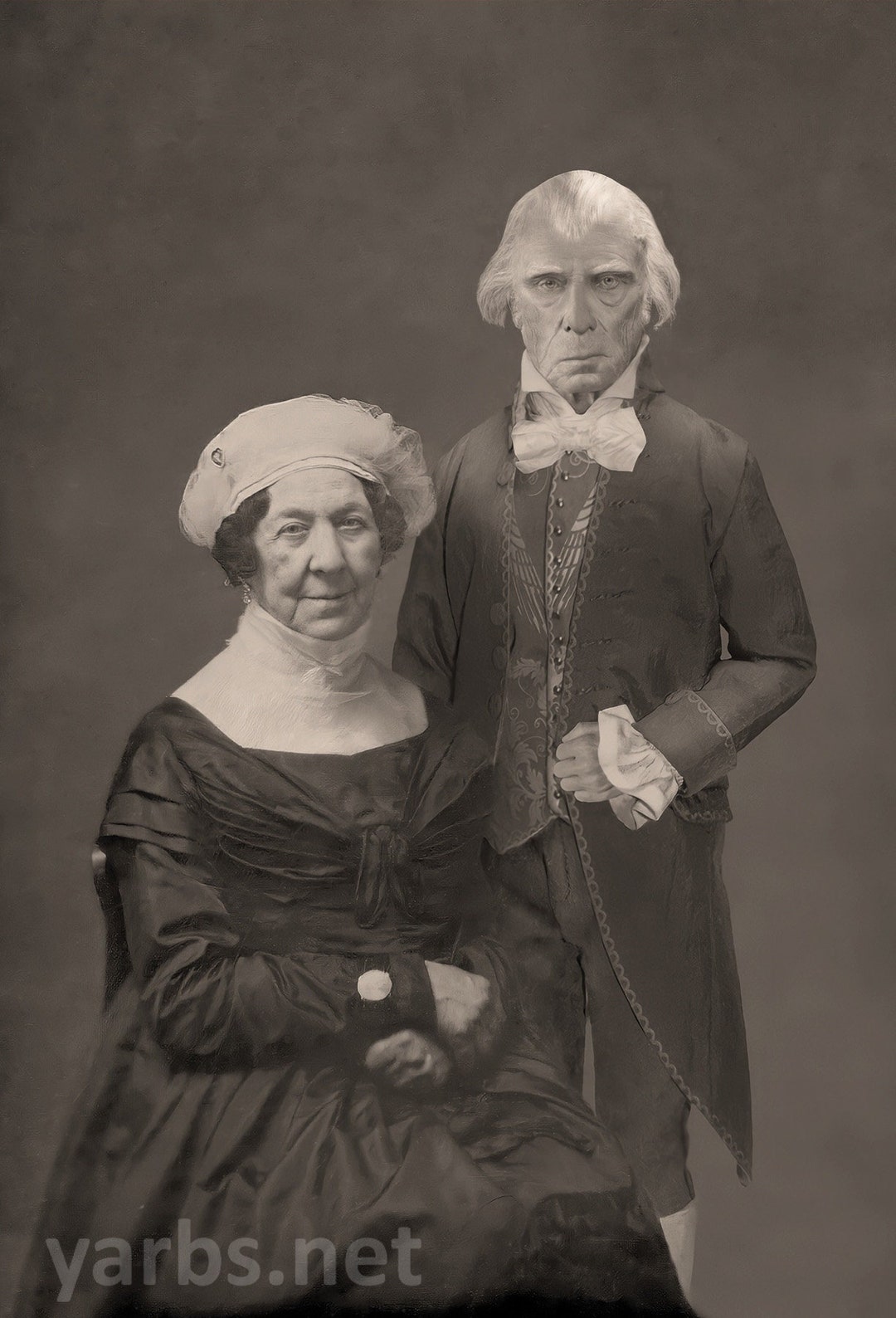 The Lost Daguerreotype Of James Madison And Dolley Madison 4x6 Etsy