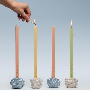 Handmade Candle Gift Set – Natural Soy & Beeswax – 3 Scents – Free Shipping in USA
