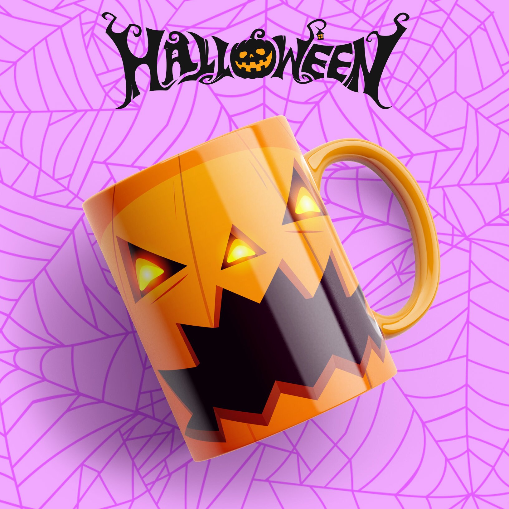 22 Plantillas halloween Taza halloween Diseños halloween Etsy