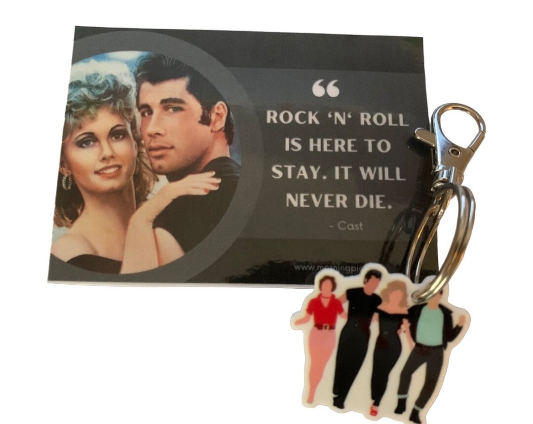 Grease Ending Keychain Etsy