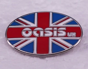 Oasis Pin Badge