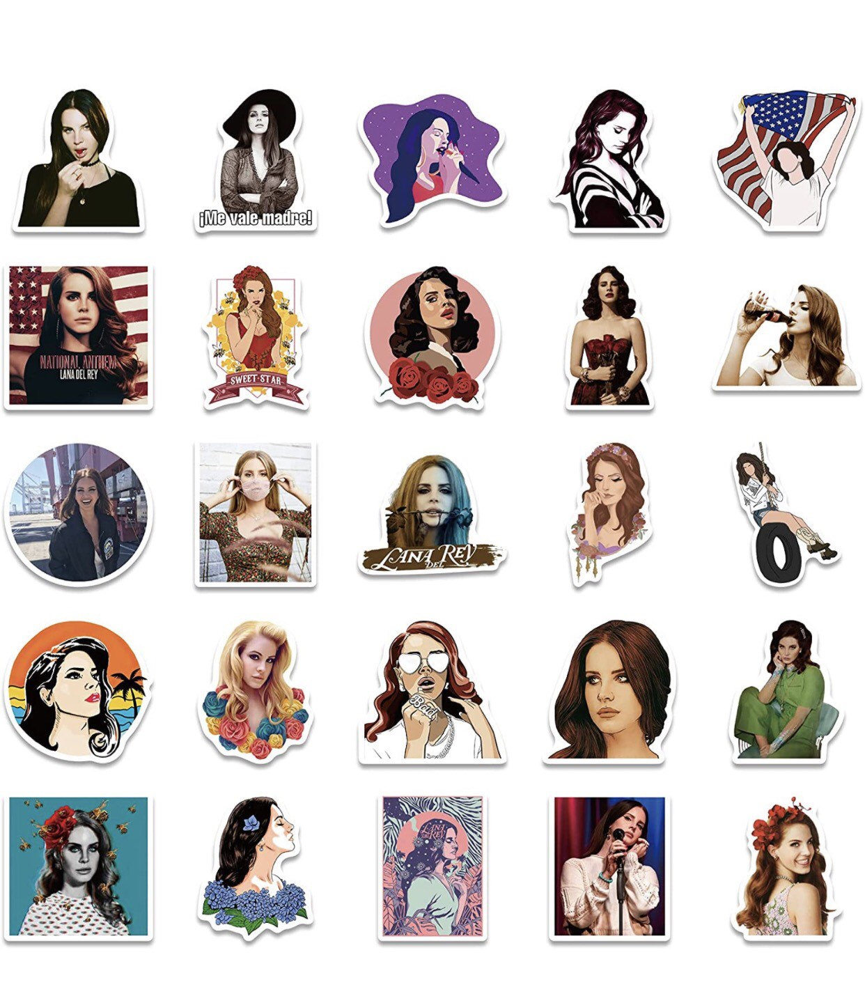 Lana Del Rey Stickers 