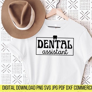 Arquivos SVG de assistente odontológico, download digital para Cricut ou Silhouette (inclui .jpg .svg .png .pdf) cda healthcare svg assistente odontológico png