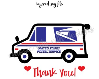 Free Free 275 Mail Truck Thank You Svg Free SVG PNG EPS DXF File