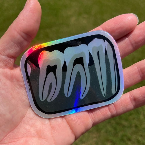 Dental Xray BWX Teeth Sticker for Dental Hygienist Dental Etsy