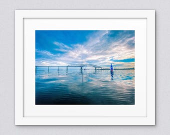 Francis Scott Key Bridge Baltimore Wall Art Print