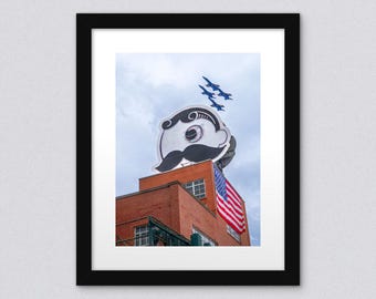 Natty Boh Blue Angels Flyby Baltimore Print