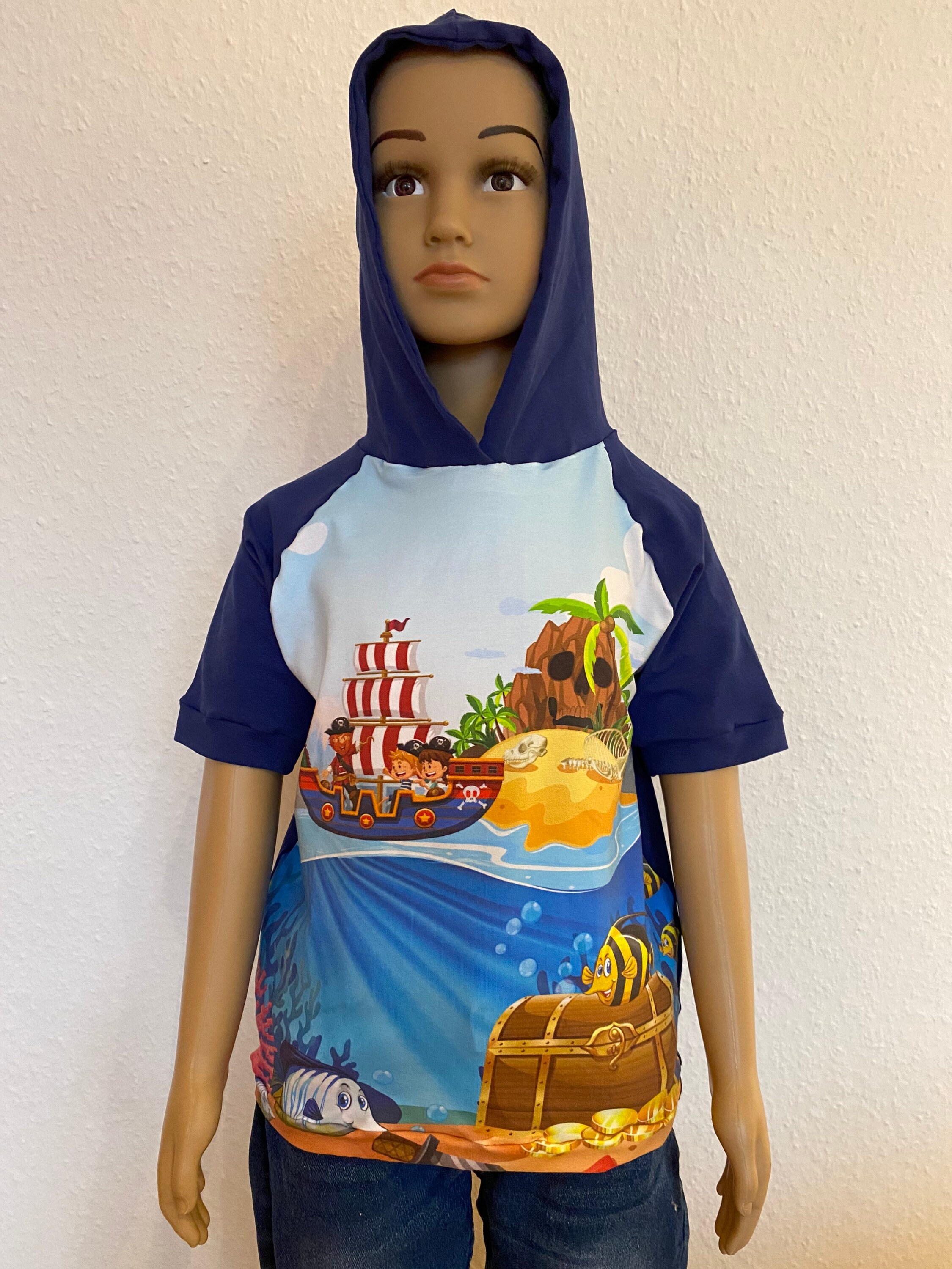 Hooded t shirt for girl best sale