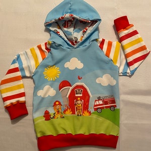 Hoodie fire brigade size 68