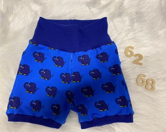 Short bloomers BLUE size 62/68 elephant