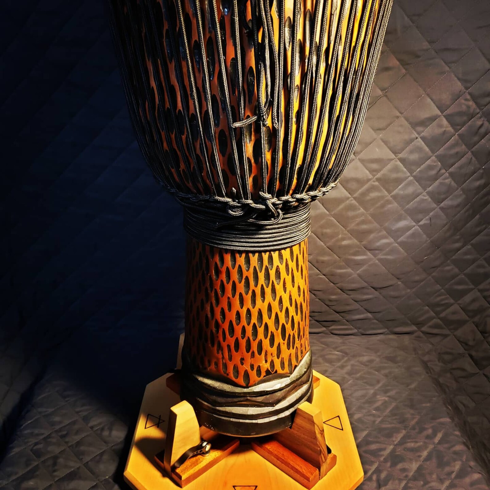 Djembe/Conga/Hand Drum Stand Maple Fabriqué à la main Bois Etsy