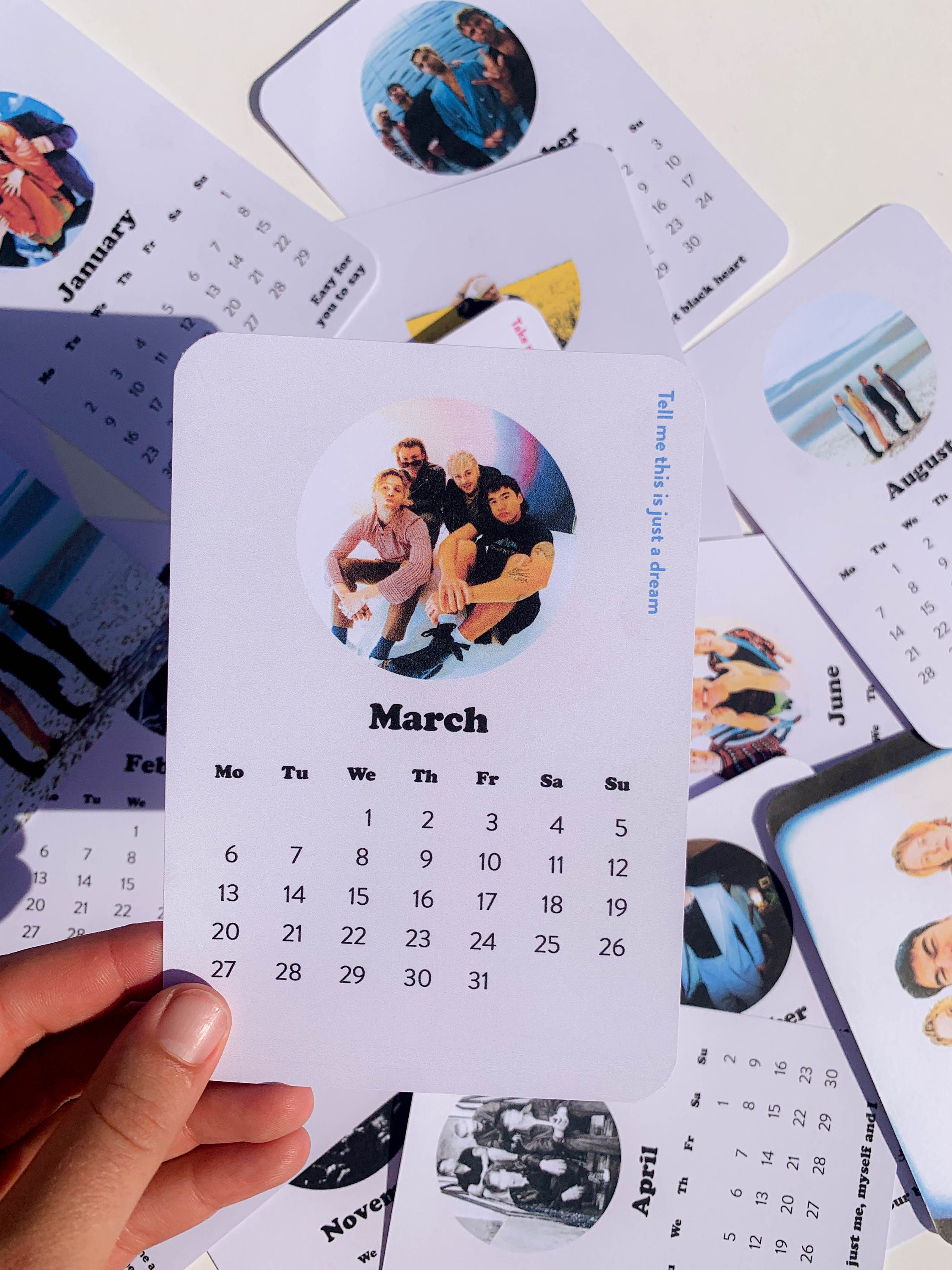 5 Seconds of Summer Desk Calendar 2023 - Etsy