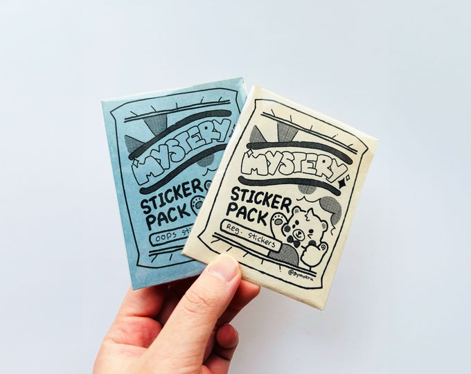 Mystery Sticker Pack | Blind Bag Stickers, Cute Random Stickers ...