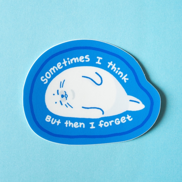 Funny Animal Vinyl Stickers - Etsy