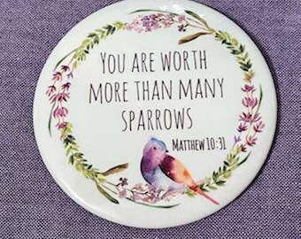 Usted vale más que muchos gorriones Mateo 10 31 JW Imán