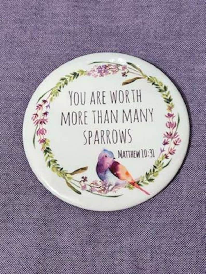 You Are Worth More Than Many Sparrows Matthew 10 31 JW Magnet - Etsy