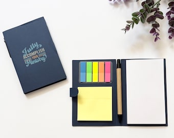 Ministry Notepad and Sticky Note Set | Field Service Notes | Pioneer Gift | Meeting Notebook | Includes Pen & Page Flags