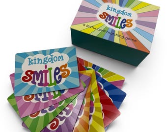 Kingdom Smiles Card Game | Fast-Paced Family Game | JW Matching Game | JW Family Worship Game