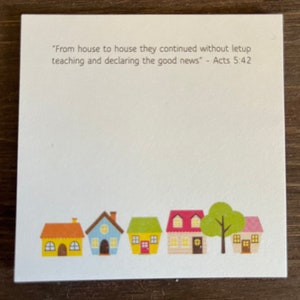 House to House Sticky Notes