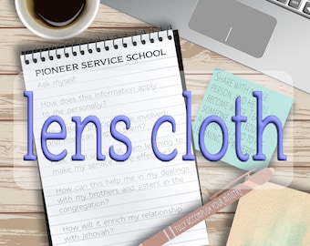 Limpiador de pantallas con paño para lentes Pioneer School