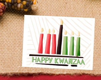 10 Cards - Kwanzaa Gift, Kwanzaa Card Kwanzaa Celebration, Happy Kwanzaa, Kwanzaa Holiday, Kwanzaa Day 7, Kwanzaa Day 6, Greetings