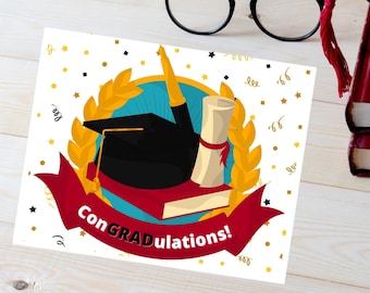 High School Graduation Card, College Graduation Card, Graduation Gift Sets For Women, Graduation Card For Women, Class of 2021