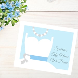 Día de los fundadores de Spelman, Spelman College, himno escolar, exalumna de Spelman, mujeres negras, tarjetas de felicitación, tarjetas con notas en blanco, juego de tarjetas