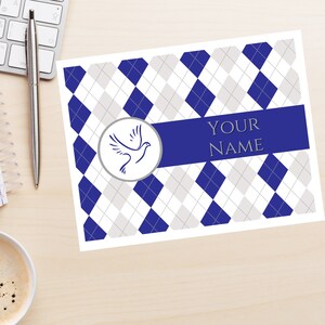 10 cartes de papeterie personnalisées - attirail zêta phi bêta, sororité zêta phi bêta, attirail zêta, cadeau zêta phi bêta, fraternité