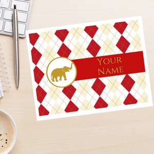 10 Personalized Stationery Cards - Delta Sigma Theta Paraphernalia, Delta Sigma Theta Probate, Delta Paraphernalia, Delta Stationery