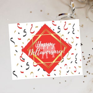 Deltaversary, Happy Deltaversary, Delta anniversary, elephant cardSorority Gifts, Greek Paraphernalia, Sorority Anniversary Gift