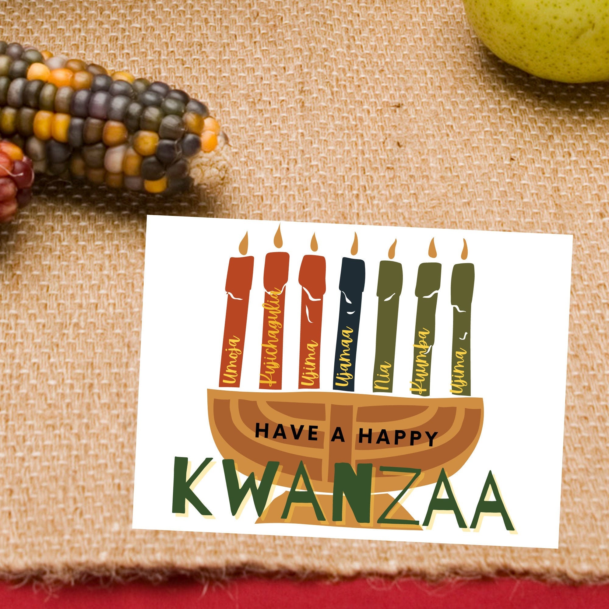 10 Cards Kwanzaa Gift Kwanzaa Card Kwanzaa Celebration Etsy UK