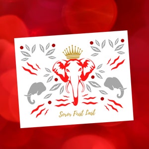 10 Personalized Stationery Cards - Delta Sigma Theta Paraphernalia, Delta Sigma Theta Probate, Delta Paraphernalia, Delta Stationery