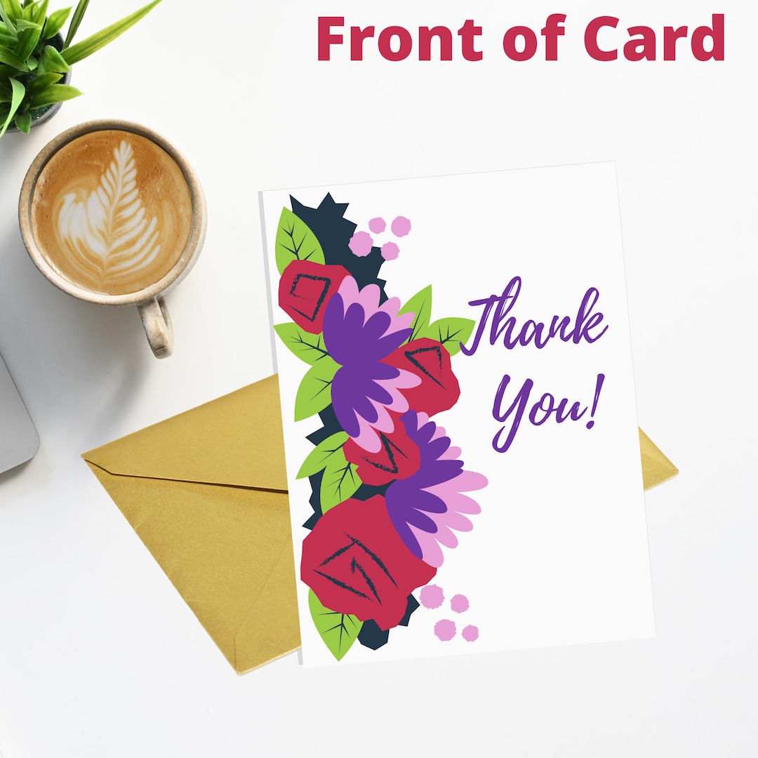 Thank You Cards Multipack Corporate Thank You Card Bulk Etsy