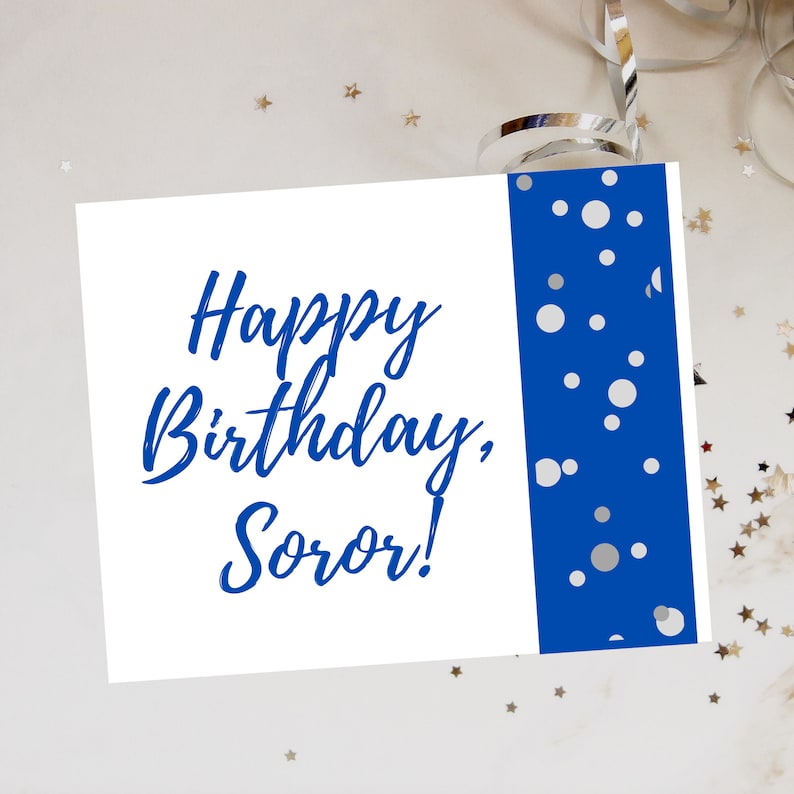 Zeta Phi Beta Happy Birthday Happy Birthday Soror Zeta Phi Etsy