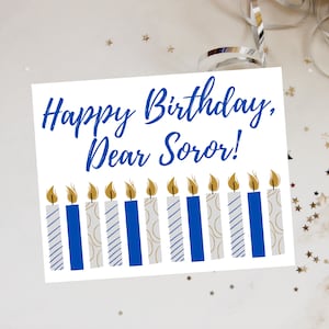 Zeta Phi Beta Happy Birthday, Happy Birthday Soror, Zeta Phi Beta Gift, Zeta Phi Beta Soror, Crossing Gift, Box Birthday Cards